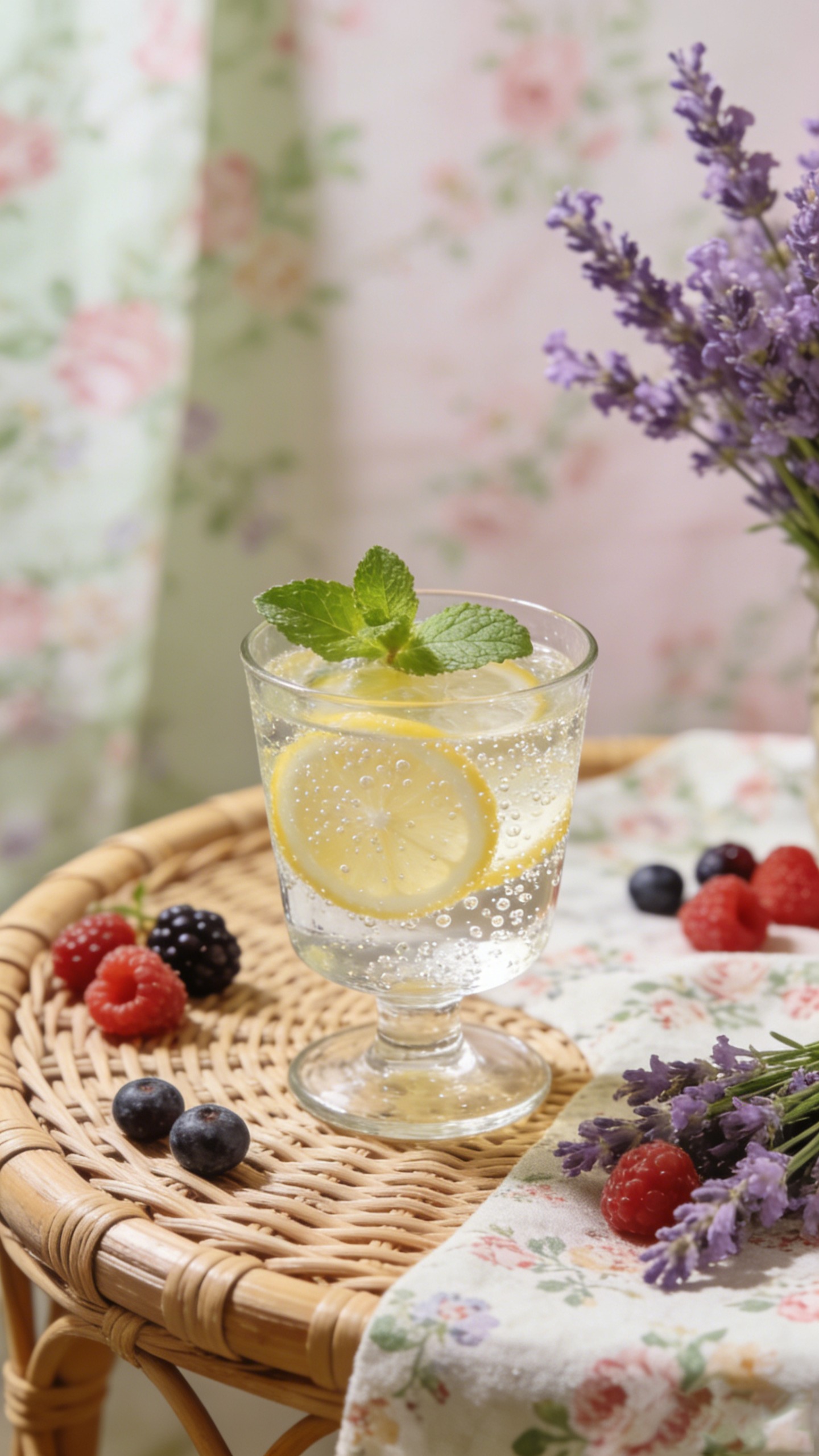 Lemonade Bliss in a Glass